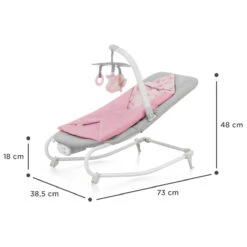 Kinderkraft Felio 2 Peony Rose Bouncer Wipstoel KBFELI20PNK0000 -Babyproducten Winkel kinderkraft felio 2 peony rose bouncer wipstoel kbfeli20pnk0000 9
