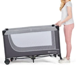 Kinderkraft Leody Grey Campingbed Met Accessoires KCLEOD00GRY00AC -Babyproducten Winkel kinderkraft leody campingbed 1 1920x1920 1