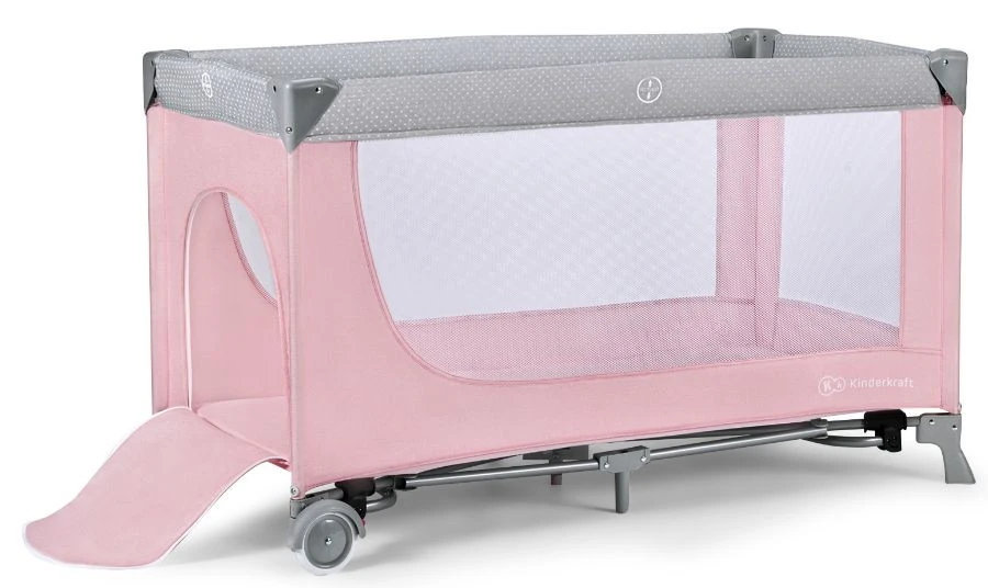 Kinderkraft Leody Pink Campingbed Met Accessoires KCLEOD00PNK00AC 8 Kinderkraft Leody Pink Campingbed Met Accessoires KCLEOD00PNK00AC - Afbeelding 6
