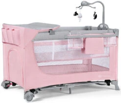 Kinderkraft Leody Pink Campingbed Met Accessoires KCLEOD00PNK00AC 17 Kinderkraft Leody Pink Campingbed Met Accessoires KCLEOD00PNK00AC -Babyproducten Winkel kinderkraft leody pink campingbed met accessoires kcleod00pnk00ac 2 1920x1920