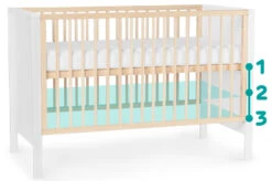 Kinderkraft Mia Wit Ledikant KKHMIAWHT0000 24 Kinderkraft Mia Wit Ledikant KKHMIAWHT0000 -Babyproducten Winkel kinderkraft mia wit ledikant incl. matras kkhmiawht000m 1 7 1
