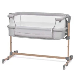 Kinderkraft Neste Air Grey-Wood Wieg Aan Bed KKLNEAIRGRY00W -Babyproducten Winkel kinderkraft neste air grey wood wieg aan bed kklneairgry00w .3