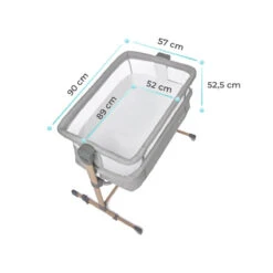 Kinderkraft Neste Air Grey Wieg Aan Bed KKLNEAIRGRY000 -Babyproducten Winkel kinderkraft neste air grey wieg aan bed kklneairgry000 .7