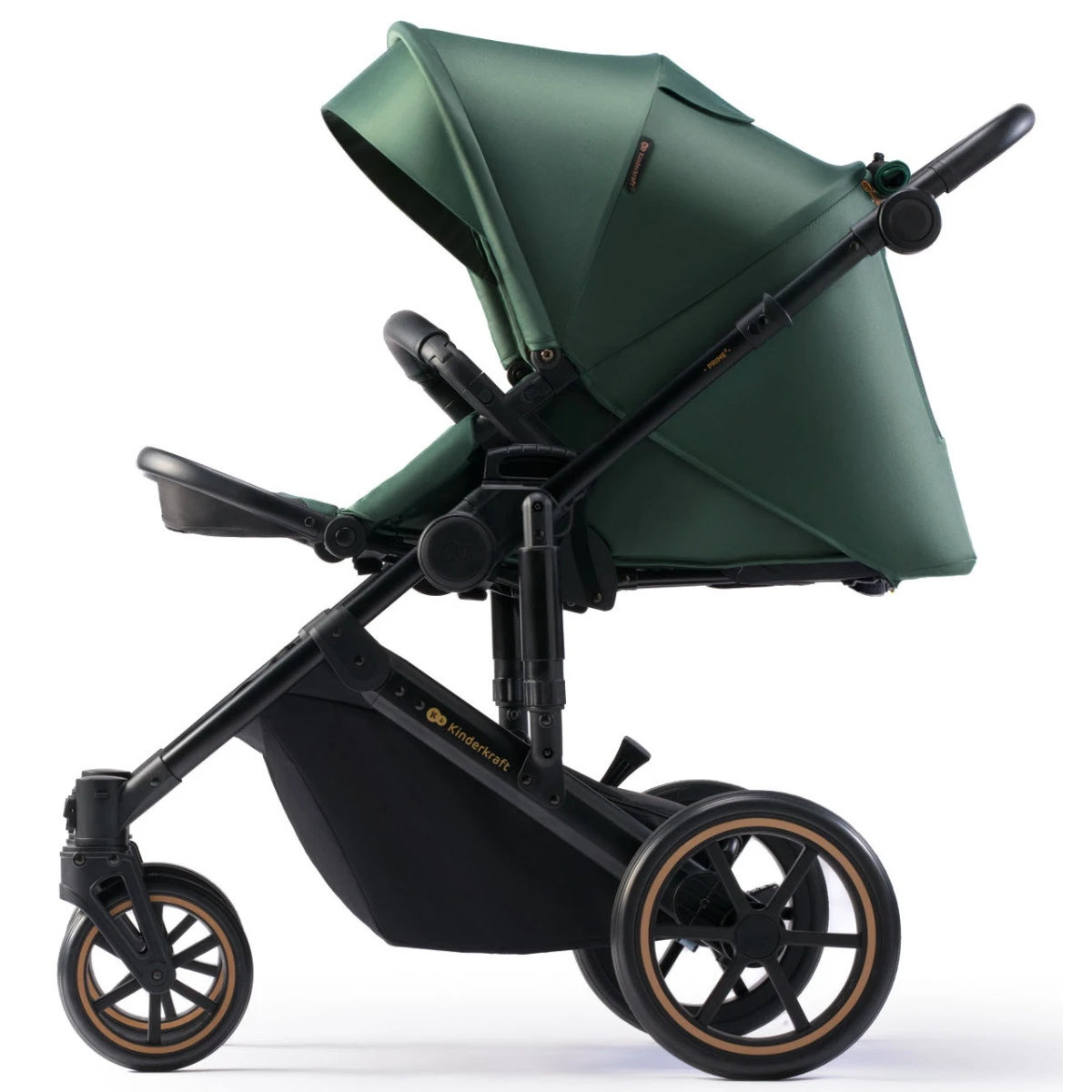 Kinderkraft Prime 2 Dark Green 3-in-1 Kinderwagen Incl. Autostoel KSPRIM02GRE3000 6 Kinderkraft Prime 2 Dark Green 3-in-1 Kinderwagen Incl. Autostoel KSPRIM02GRE3000 - Afbeelding 4