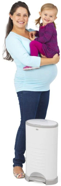 Korbell Wit Nappy Disposal System Luieremmer M250DSW -Babyproducten Winkel korbell luieremmer sfeerfoto 2