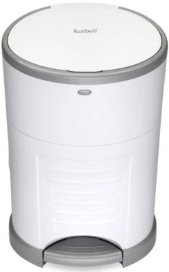Korbell Wit Nappy Disposal System Luieremmer M250DSW -Babyproducten Winkel korbell luieremmer wit 1