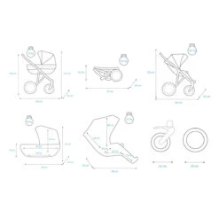 Kunert Booster Black Graphite Tandem Duowagen BO-03-BLACK 41 Kunert Booster Black Graphite Tandem Duowagen BO-03-BLACK -Babyproducten Winkel kunert booster black graphite tandem duowagen bo 03 black 20