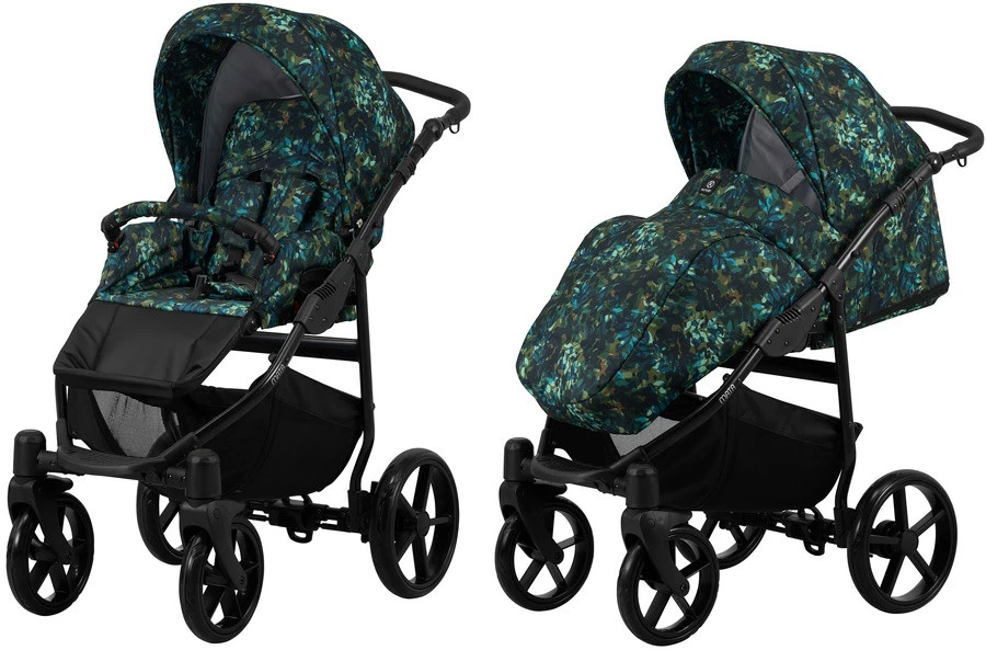Kunert Mata Black Mocca 2-in-1 Combi Kinderwagen MATA-02-BLACK 15 Kunert Mata Black Mocca 2-in-1 Combi Kinderwagen MATA-02-BLACK - Afbeelding 13