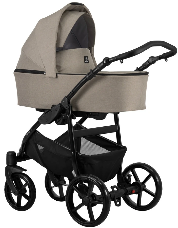 Kunert Mata Black Mocca 2-in-1 Combi Kinderwagen MATA-02-BLACK 3 Kunert Mata Black Mocca 2-in-1 Combi Kinderwagen MATA-02-BLACK