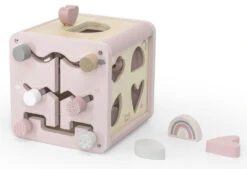 Label Label Roze Houten Activiteitenkubus LLWT-34314 14 Label Label Roze Houten Activiteitenkubus LLWT-34314 -Babyproducten Winkel label label roze houten activiteitenkubus llwt 34314 4