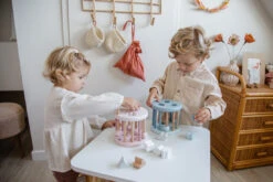 Label Label Roze Houten Rollende Vormenstoof LLWT-34345 -Babyproducten Winkel label label roze houten rollende vormenstoof llwt 34345 5