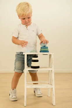 Label Label Roze Silicone Stapeltoren LLST-15355 -Babyproducten Winkel label label silicone stapeltoren 4 1 1