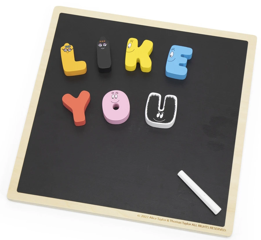 Label Label Barbapapa Houten Alfabet Blokken LLBB-35823 5 Label Label Barbapapa Houten Alfabet Blokken LLBB-35823 - Afbeelding 3