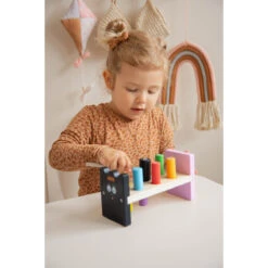 Label Label Barbapapa Houten Hamerbank LLBB-35854 9 Label Label Barbapapa Houten Hamerbank LLBB-35854 -Babyproducten Winkel llbb 35854 barbapapa wooden hammer bench 07