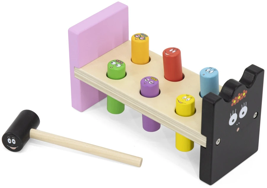 Label Label Barbapapa Houten Hamerbank LLBB-35854 3 Label Label Barbapapa Houten Hamerbank LLBB-35854