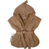 Label Label Toffee Brown Badstof/Hydrofiel Badjas LLTT-934680 -Babyproducten Winkel lltt 934680 bath robe toffee brown 02