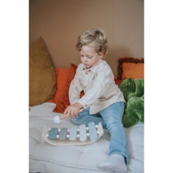 Label Label Blauw Houten Xylofoon LLWT-25477 -Babyproducten Winkel llwt 25477 5420067925460 xylophone blue 01 1