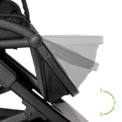 Lorelli Aria Grey 3-in-1 Kinderwagen Incl. Autostoel 1002177-2325 -Babyproducten Winkel lorelli aria 3 in 1 combi details sfeer 11