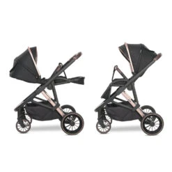 Lorelli Aria Black 3-in-1 Kinderwagen Incl. Autostoel 1002177-2352 -Babyproducten Winkel lorelli aria 3 in 1 combi details sfeer 7 2