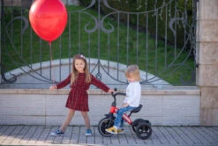 Lorelli Dallas Red Driewieler 1005050-004 -Babyproducten Winkel lorelli dallas driewieler 10