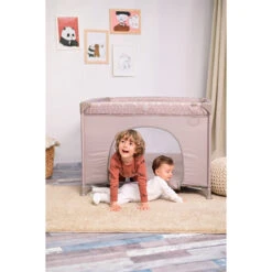 Lorelli Game Zone Cool Grey Pandas Inklapbare Box 1008014-2362 -Babyproducten Winkel lorelli game zone inklapbare box sfeer 3