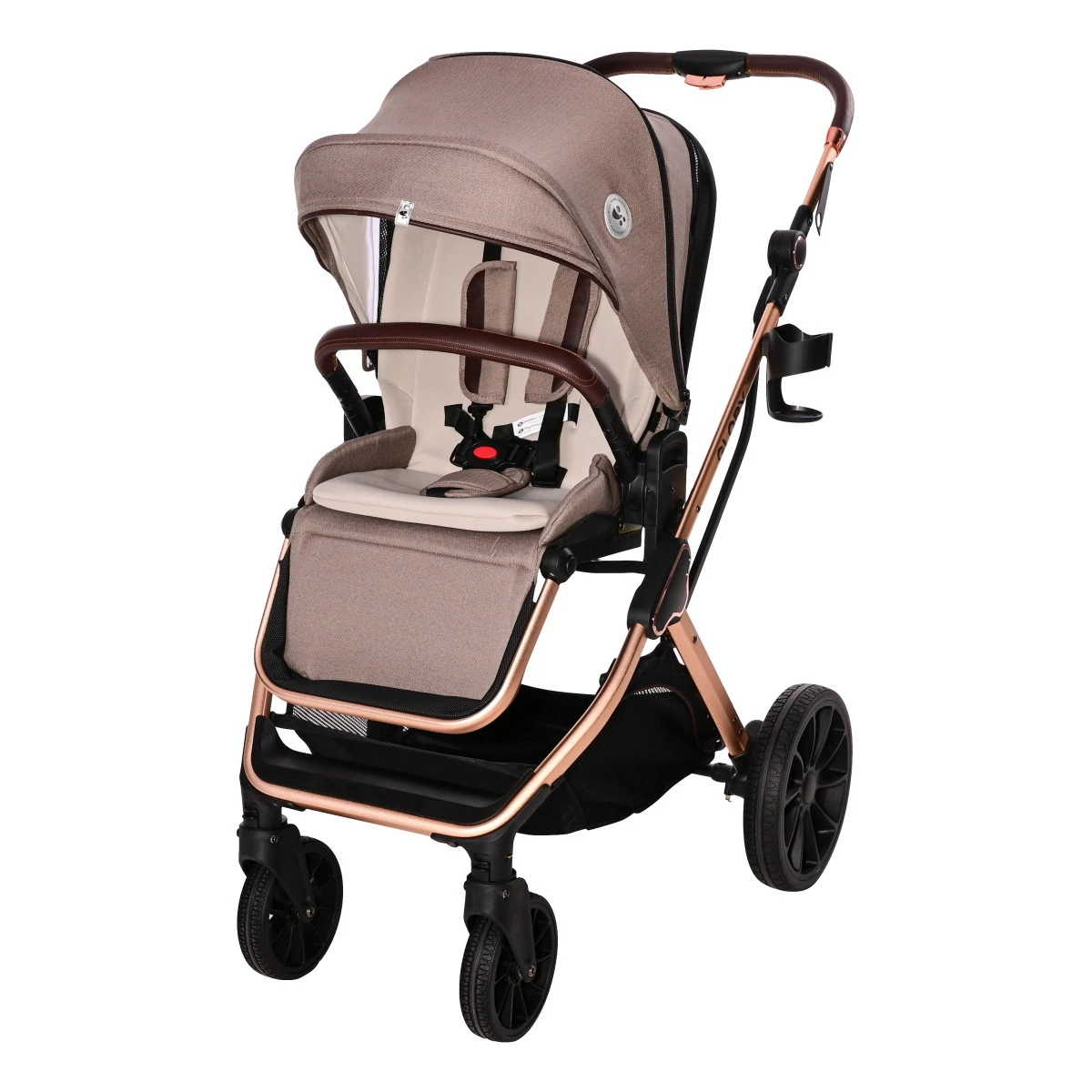 Lorelli Glory Beige 3-in-1 Combi Kinderwagen Incl. Autostoel 1002176-2303 8 Lorelli Glory Beige 3-in-1 Combi Kinderwagen Incl. Autostoel 1002176-2303 - Afbeelding 6
