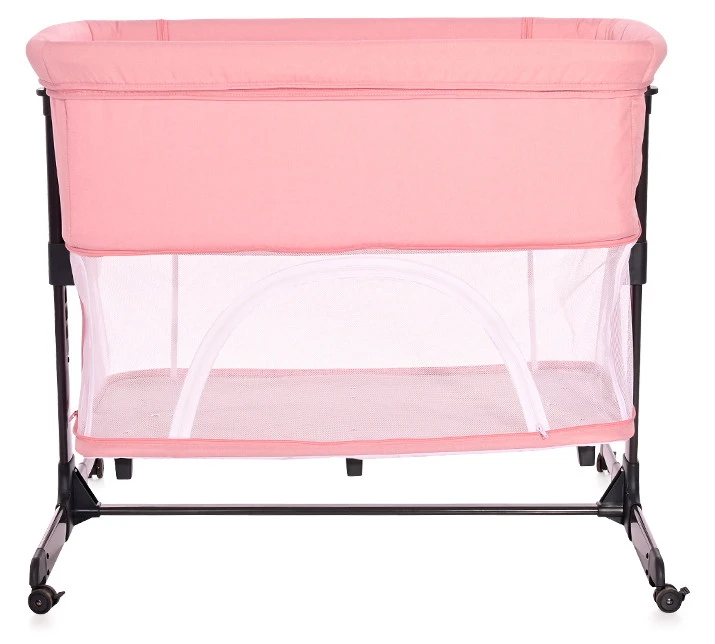 Lorelli Milano Pink 2-in-1 Wieg Aan Bed 1008044-0001 7 Lorelli Milano Pink 2-in-1 Wieg Aan Bed 1008044-0001 - Afbeelding 5