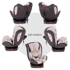 Lorelli Nebula Iceberg Green Leather 0-36kg Isofix 360° Autostoel 1007138-2334 -Babyproducten Winkel lorelli nebula black 0 36kg isofix 360 autostoel details 5
