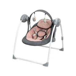 Lorelli Portofino Cameo Rose Stars Babyschommel 1009006-2148