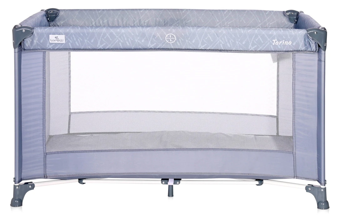Lorelli Torino Silver Blue Campingbed 1008045-2124 4 Lorelli Torino Silver Blue Campingbed 1008045-2124 - Afbeelding 2