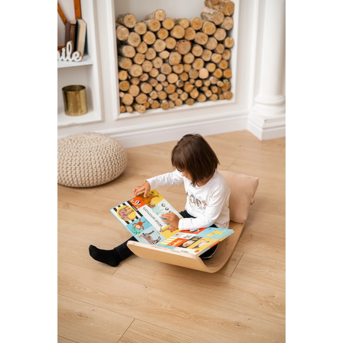 Luna Toys Beige Kussen Voor Balansbord LU-00582 5 Luna Toys Beige Kussen Voor Balansbord LU-00582 - Afbeelding 3