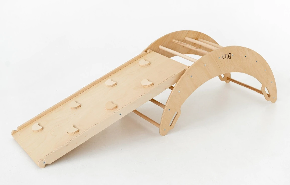 Luna Toys Colorful Multi Houten Klimboog LU-00568 9 Luna Toys Colorful Multi Houten Klimboog LU-00568 - Afbeelding 7