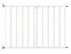Noma Wit Houten Uitschuifbaar Traphek/Veiligheidshek 94153