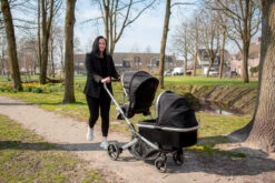 Ding Amigo Black/Rose Reiswieg DI-191707 21 Ding Amigo Black/Rose Reiswieg DI-191707 -Babyproducten Winkel mamaloes di 191704 ding tandem stroller amigo lifestyle 01 5