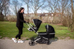 Ding Amigo Black/Rose Tweeling Kinderwagen Incl. 2 Autostoelen DI-191711 -Babyproducten Winkel mamaloes di 191704 ding tandem stroller amigo lifestyle 06 2 2