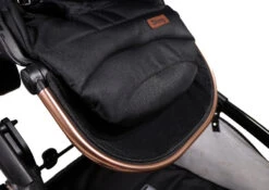 Ding Amigo Black/Rose Tandem Duowagen DI-191706 -Babyproducten Winkel mamaloes ding amigo rosegoud 40