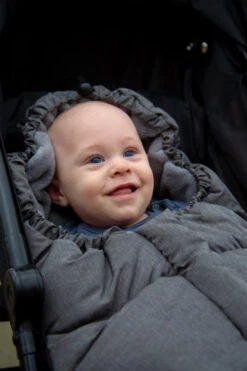 Ding Grey Deluxe Universele Buggy/Wandelwagen Voetenzak DI-252425 -Babyproducten Winkel mamaloes ding voetenzak deluxe 02