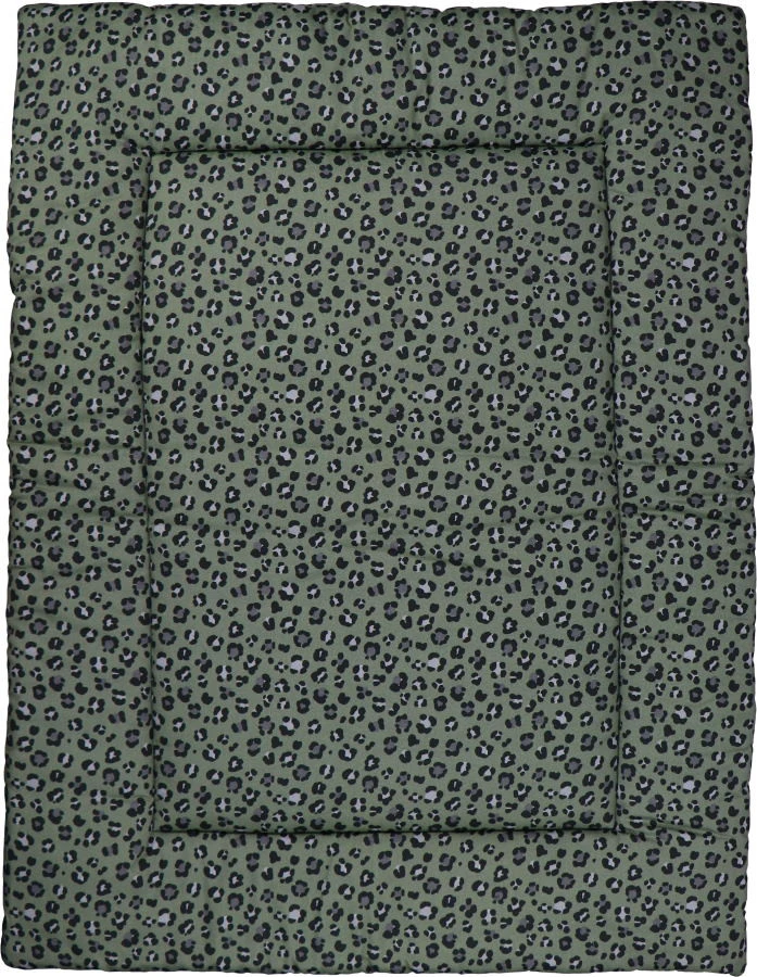 MamaLoes Panter Groen 80 X 100 Cm Omkeerbaar Boxkleed ML020227 4 MamaLoes Panter Groen 80 X 100 Cm Omkeerbaar Boxkleed ML020227 - Afbeelding 2
