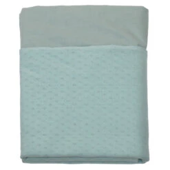 MamaLoes Amy Ajour Stonegreen 75x100cm Wiegdeken 84266