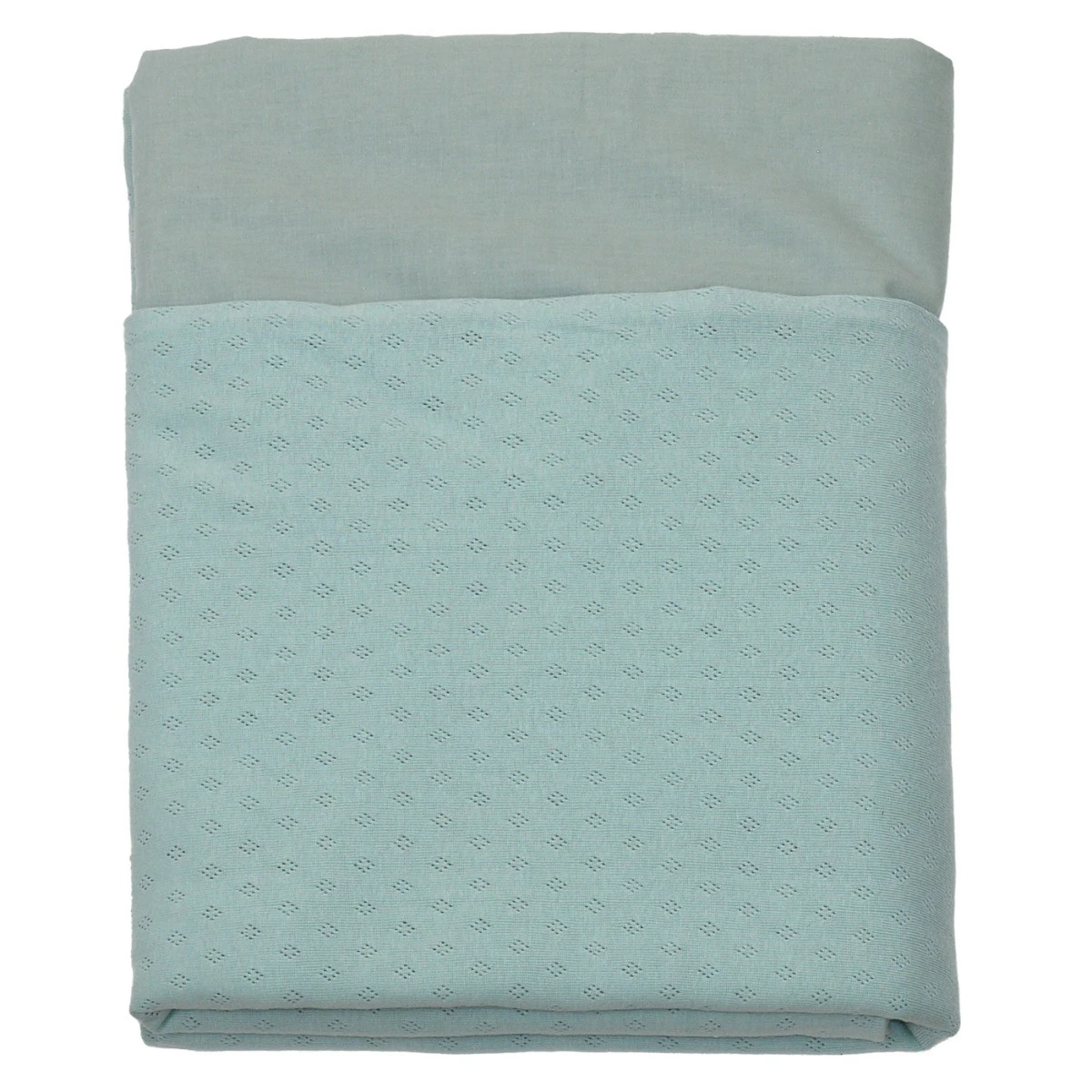 MamaLoes Amy Ajour Stonegreen 75x100cm Wiegdeken 84266 3 MamaLoes Amy Ajour Stonegreen 75x100cm Wiegdeken 84266