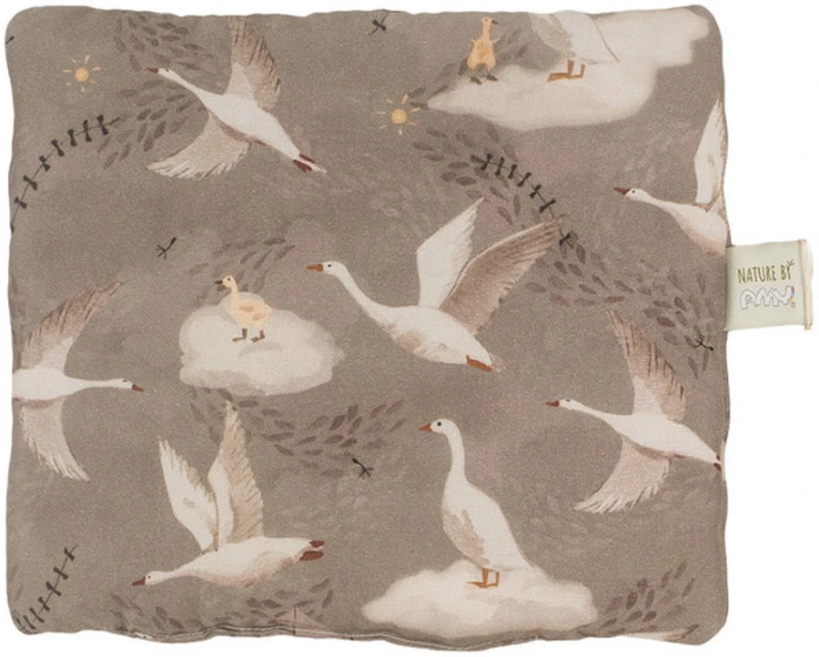 MamaLoes Amy Bamboo Nature Goose Nut 25 X 30 Cm Kussen 82320