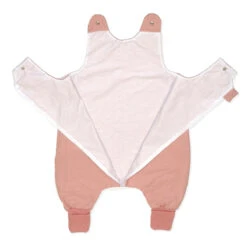 MamaLoes Amy Pure Roze 6-12 Mnd Onesie Slaapzak 85373 -Babyproducten Winkel mamaloes amy pure roze onesie slaapzak 1 1