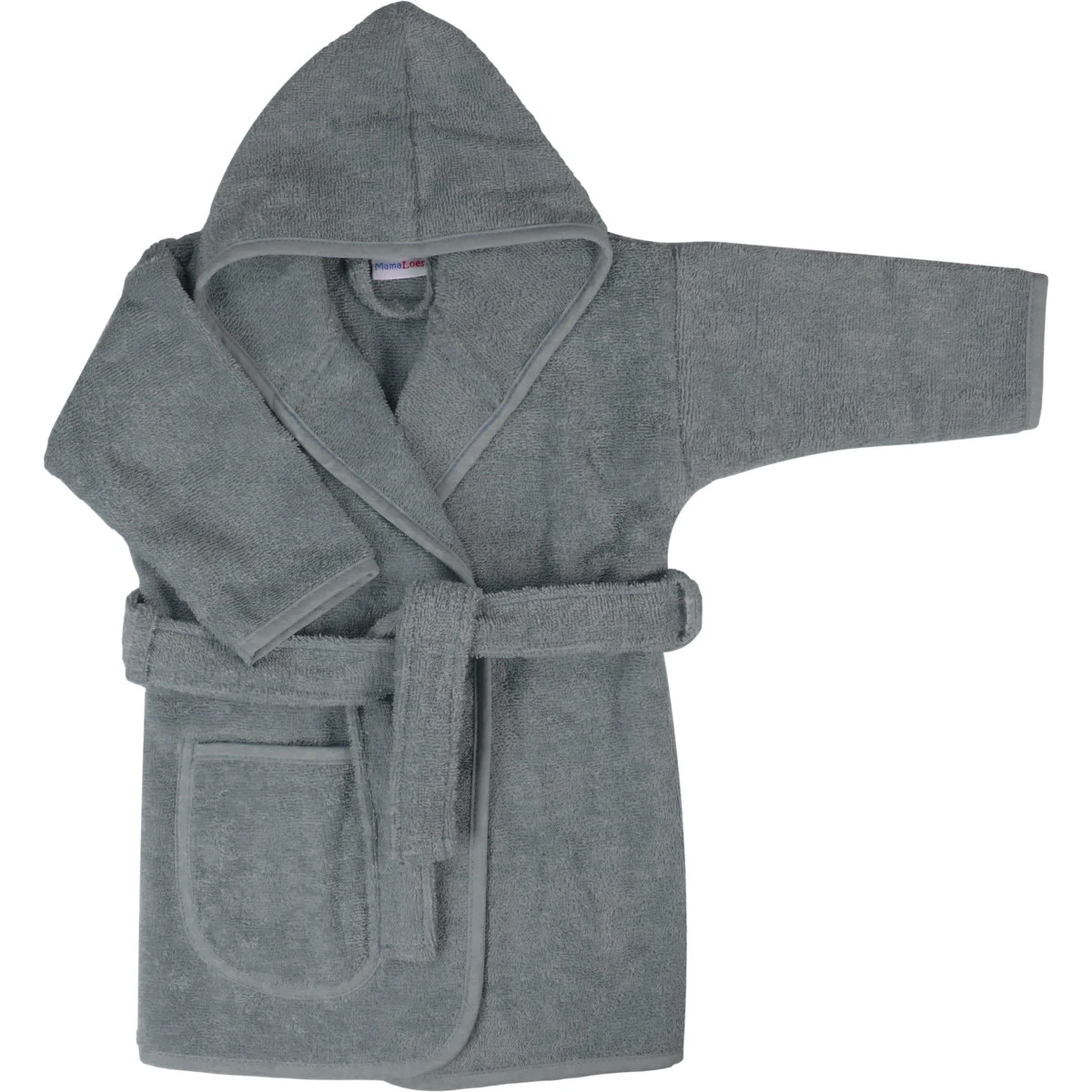 MamaLoes Badstof Licht Blauw 0-1jr Badjas ML010303 3 MamaLoes Badstof Licht Blauw 0-1jr Badjas ML010303