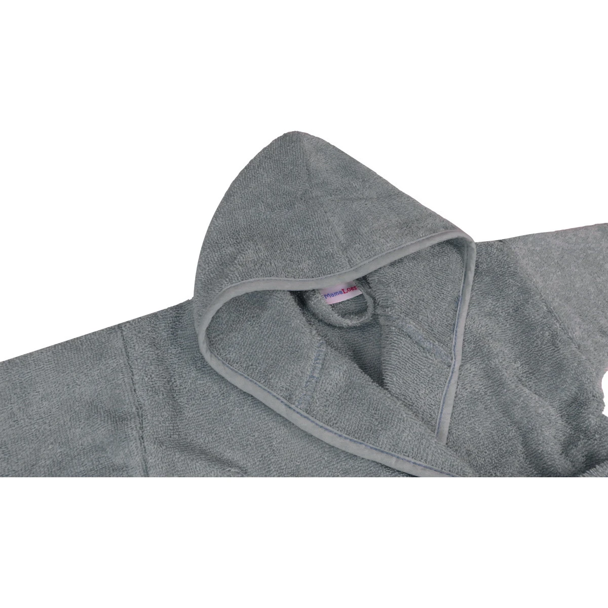 MamaLoes Badstof Licht Blauw 1-2jr Badjas ML010304 9 MamaLoes Badstof Licht Blauw 1-2jr Badjas ML010304 - Afbeelding 7