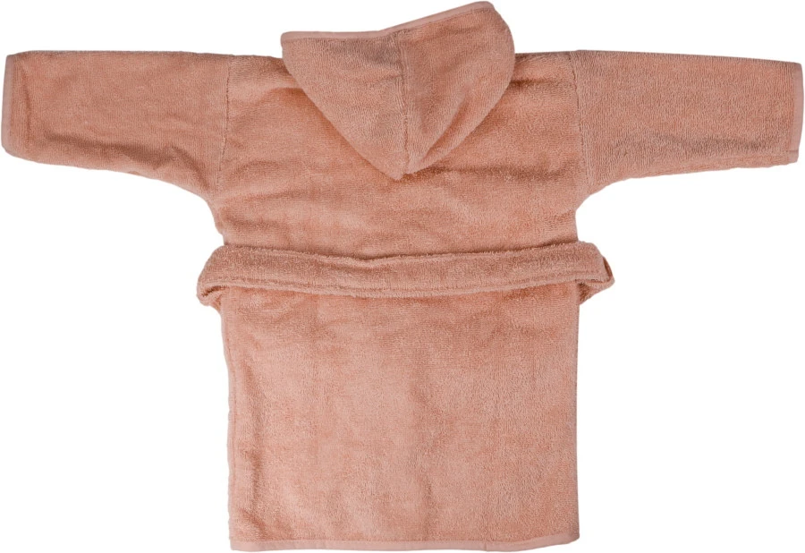 MamaLoes Badstof Light Pink 0-1jr Badjas ML5085 6 MamaLoes Badstof Light Pink 0-1jr Badjas ML5085 - Afbeelding 4