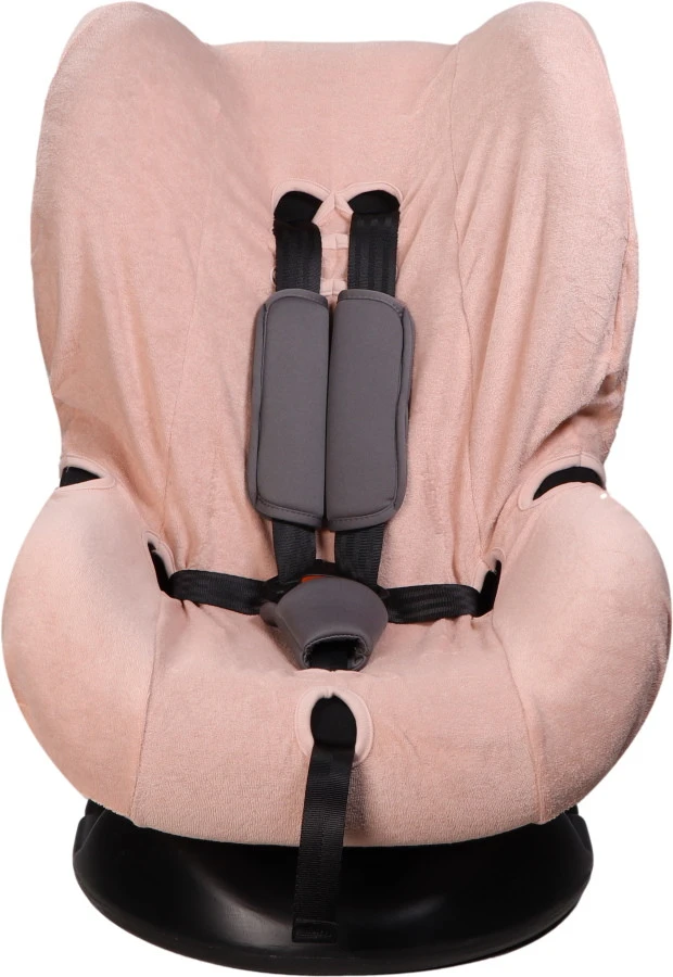 MamaLoes Badstof Light Pink Groep 1+ Autostoelhoes ML6385 3 MamaLoes Badstof Light Pink Groep 1+ Autostoelhoes ML6385