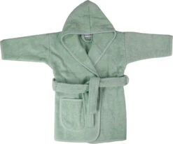 MamaLoes Badstof Stone Green 1-2jr Badjas ML5387 14 MamaLoes Badstof Stone Green 1-2jr Badjas ML5387 -Babyproducten Winkel mamaloes badstof stone green 1 2jr badjas ml5387 02