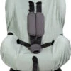 MamaLoes Badstof Stone Green Groep 1+ Autostoelhoes ML6387 -Babyproducten Winkel mamaloes badstof stone green groep 1 autostoelhoes ml6387 01 1