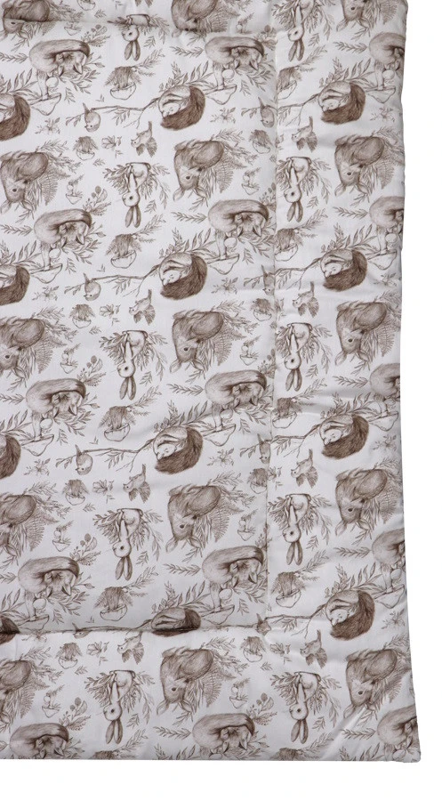 MamaLoes Bos Dieren 80 X 100 Cm Omkeerbaar Boxkleed ML020249 - Afbeelding 2