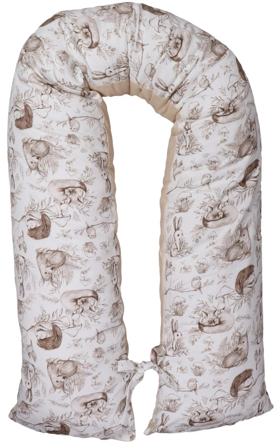 MamaLoes Bos Dieren Voedingskussen Met Lussen ML020418 5 MamaLoes Bos Dieren Voedingskussen Met Lussen ML020418 - Afbeelding 3